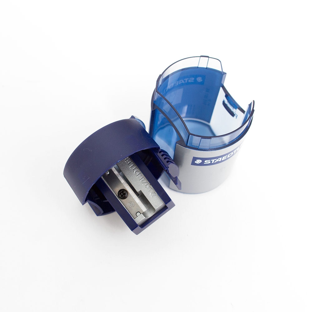 Staedtler, Blue, Sharpeners, Metal, Art & School, Mars, Single hole, 104222